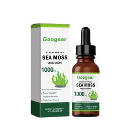 Googeer Sea Moss Liquid Drops, Alleviate Physical Fatigue Unwell Improve Skin Elasticity And Bust Firming Skin