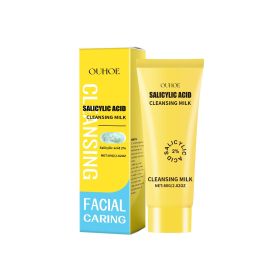 OUHOE Salicylic Acid Cleanser, Moisturizing Gentle Moisturizing Oil Control Cleanser Thick Foam Moisturizing And Not Tight