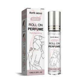 North Moon Roll On Perfume, Natural Fresh Lasting Fragrance Dating Atmosphere Portable Niche Perfume