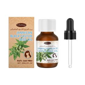 WoodSleep Black Castor Hair Care Oil Nourishes Hair And Scalp Smoothing Repair Perm Essence Hair Care Oil