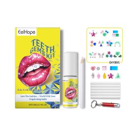 Eelhope Dental Drill Decorative Set Dental Fashion Beauty Decorative Drill Light Up Smile Personality Sparkle Dental Drill