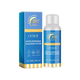 OUHOE Water-Permeable Sunscreen Lotion, Summer Outdoor Isolation Uv Rapid Film Moisturizing Refreshing Non-Sticky