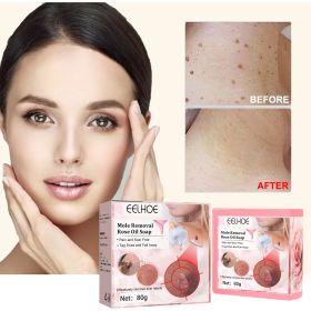 EELHOE Verruca Rose Essential Oil Soap Body Cleaning Nevus Verruca Face And Neck Silk Verruca Essence Soap
